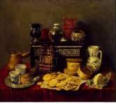 Pereda Antonio de Still Life with an Ebony Chest - Hermitage